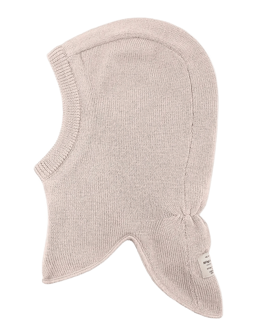 MINI A TURE - MATJORK fleece lined hood. RWS - vinter tilbehør - cloudy rose - 1