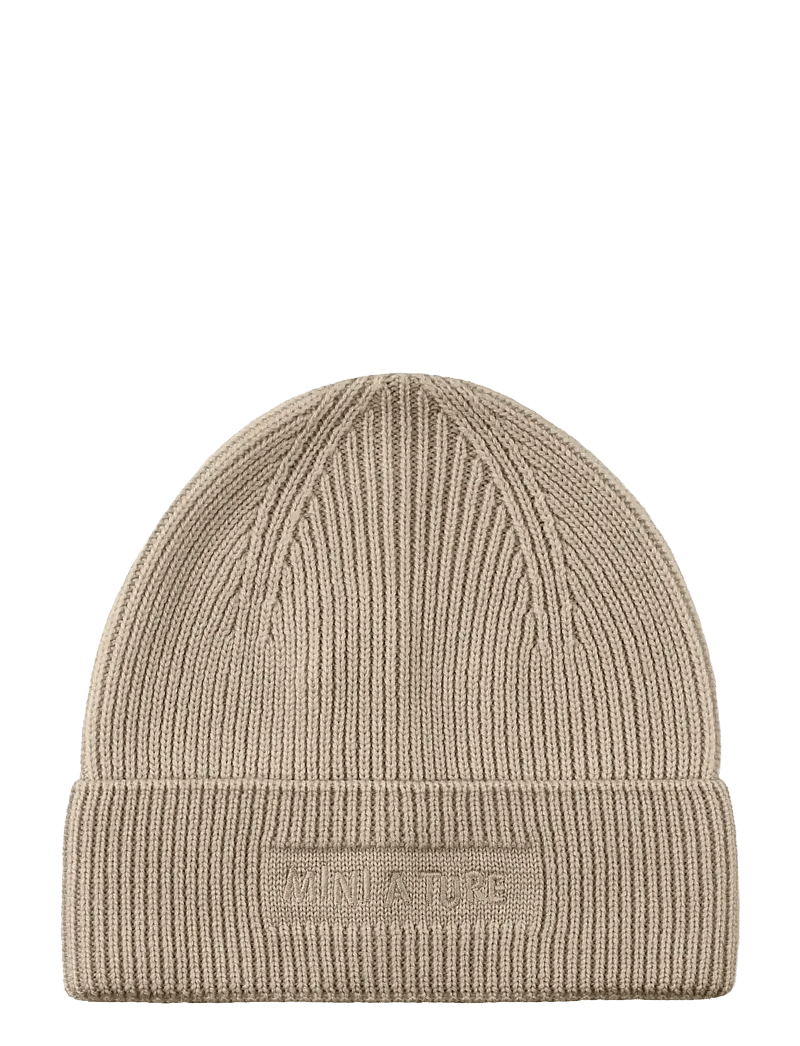 MINI A TURE - MATBOJE beanie. RWS - „beanie" tipo kepurės - savannah tan - 1