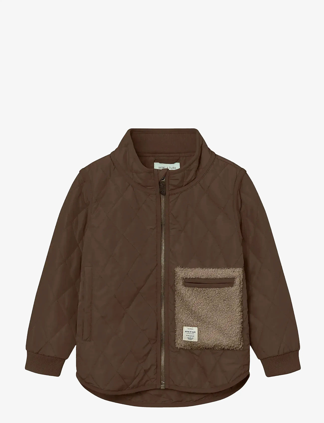 MINI A TURE - MATLOU thermo jacket. GRS - termojakker - chestnut brown - 0