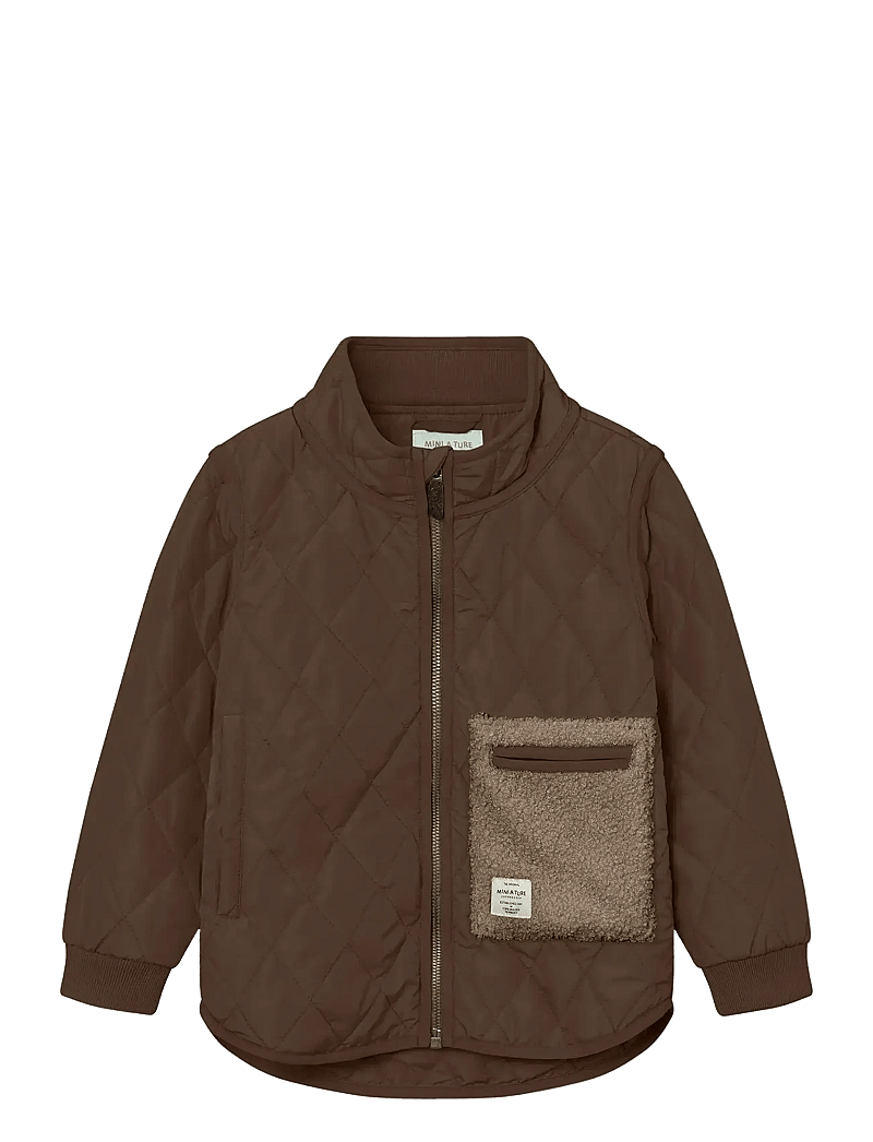 MINI A TURE - MATLOU thermo jacket. GRS - termojakker - chestnut brown - 0