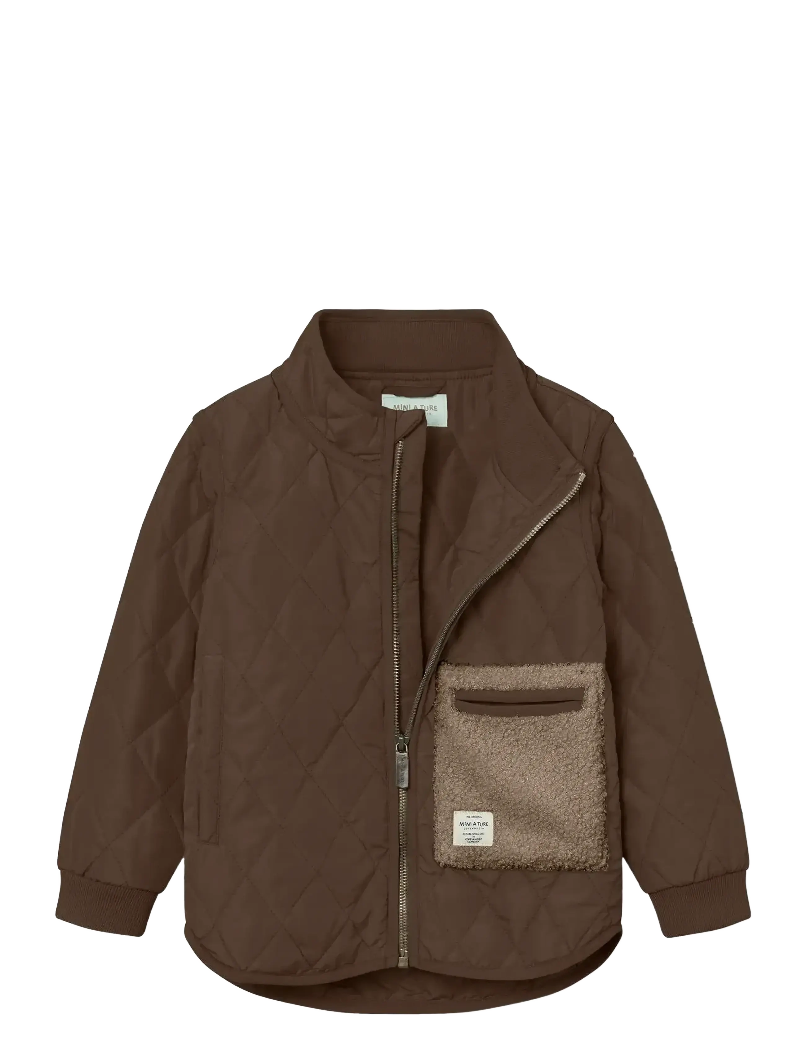 MINI A TURE - MATLOU thermo jacket. GRS - chestnut brown - 2