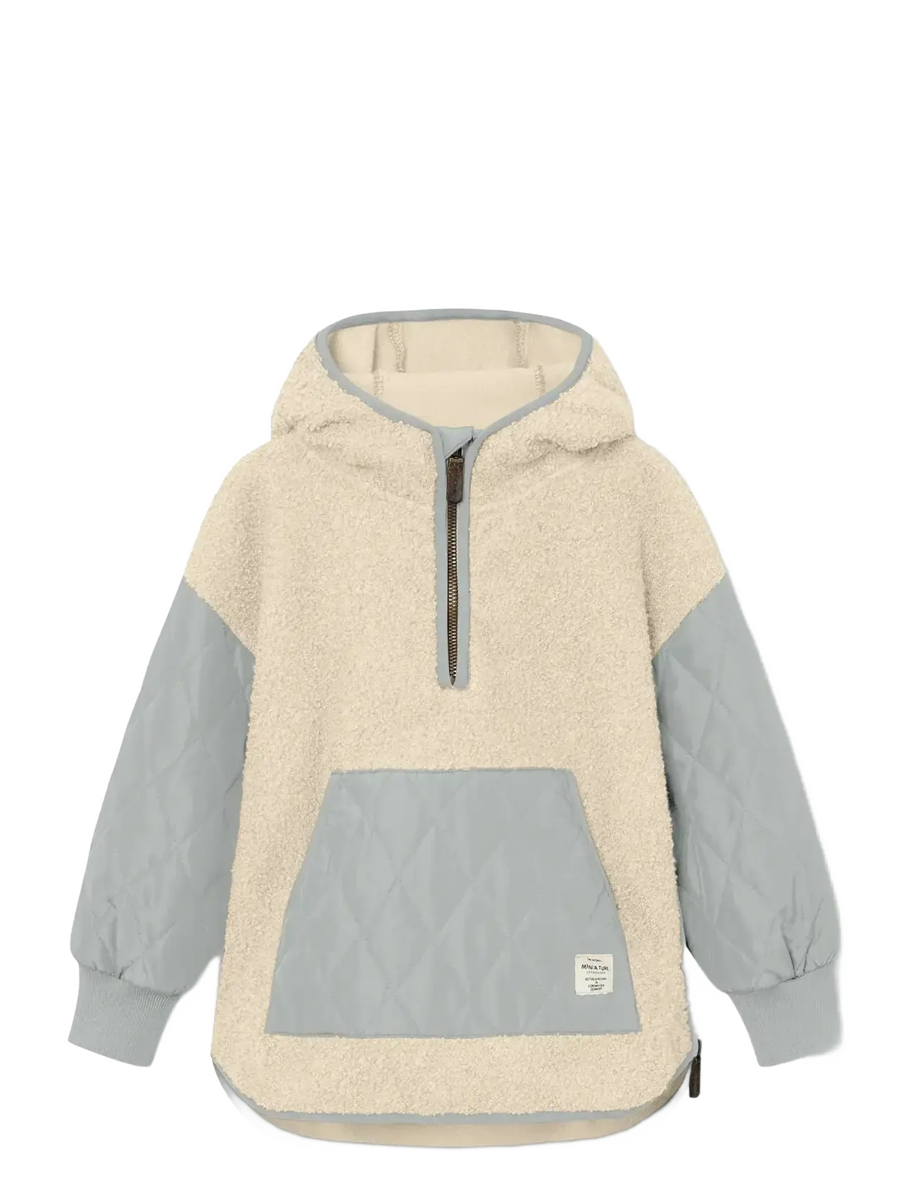 MINI A TURE MATSIXTEN thermo anorak. GRS - Termojackor - QUARRY / blue