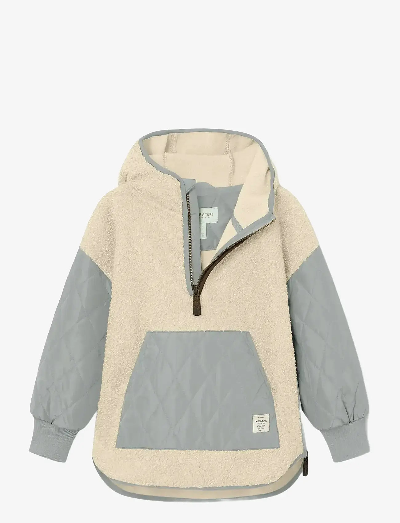 MINI A TURE - MATSIXTEN thermo anorak. GRS - thermo jackets - quarry - 3