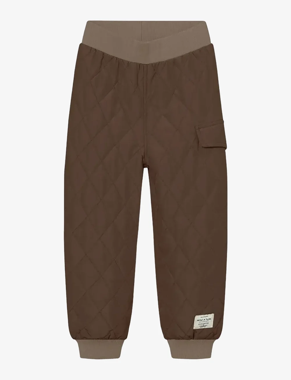 MINI A TURE - MATJAVA thermo pants. GRS - termobyxor - chestnut brown - 1