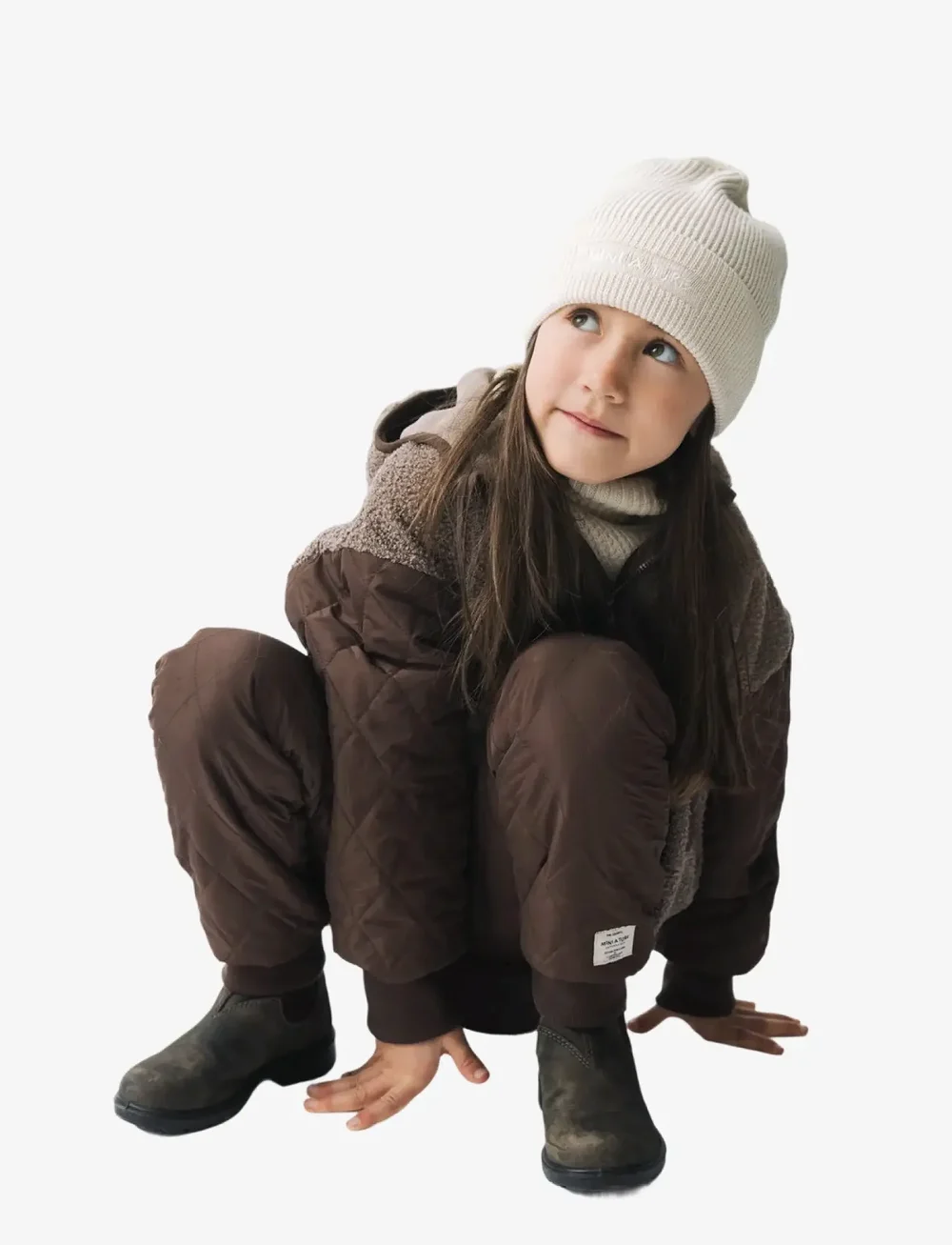MINI A TURE - MATJAVA thermo pants. GRS - termobyxor - chestnut brown - 3