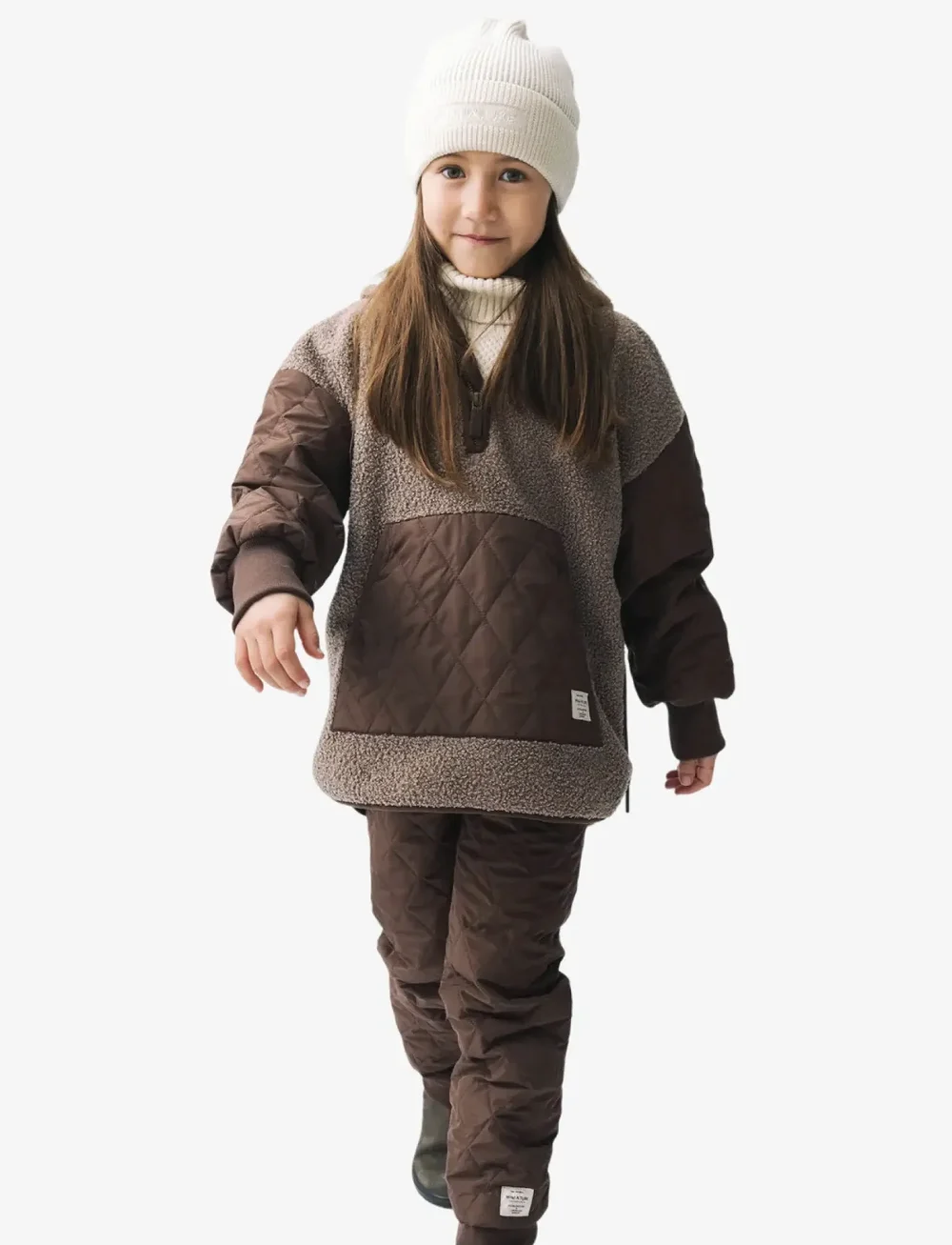 MINI A TURE - MATJAVA thermo pants. GRS - termobyxor - chestnut brown - 4