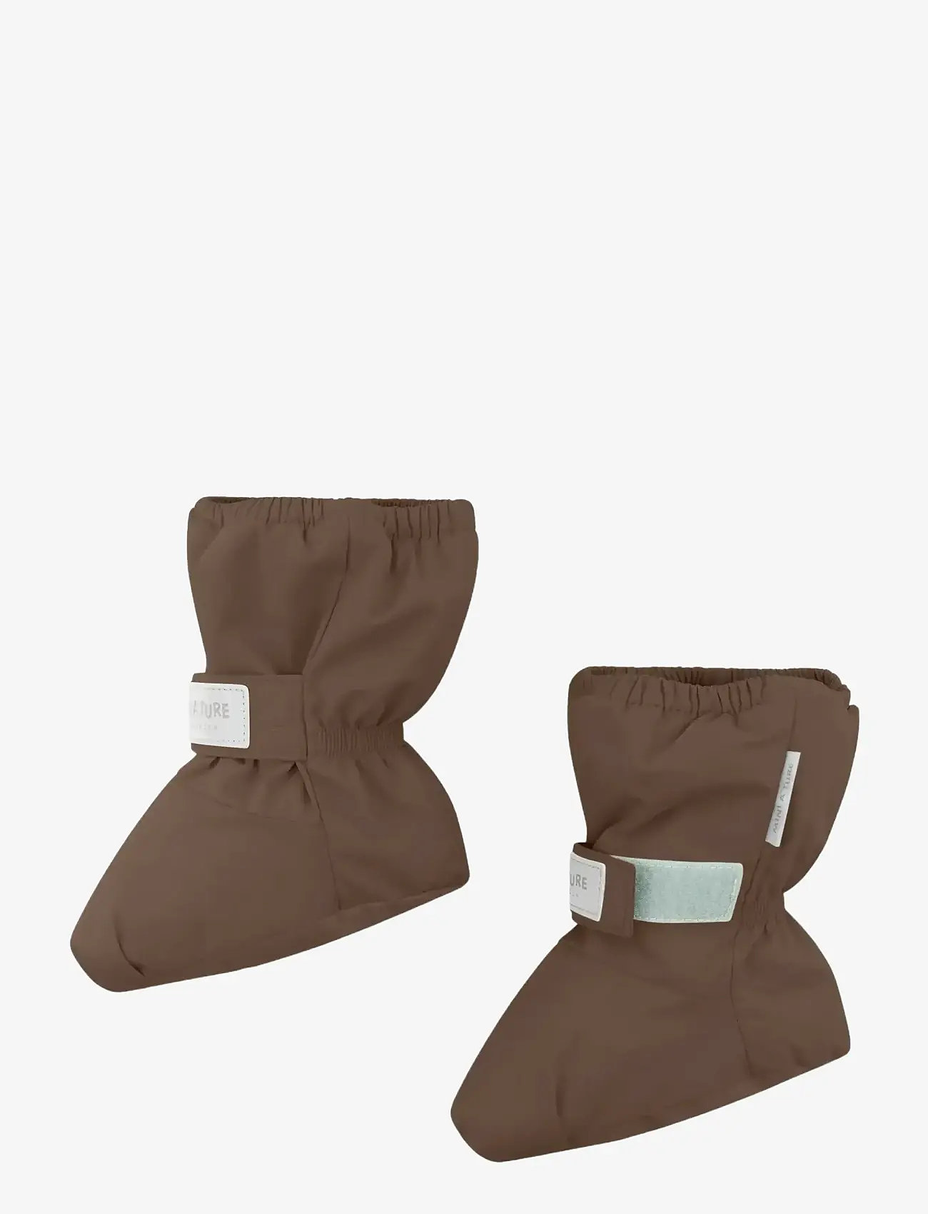 MINI A TURE - MATWINN fleece lined winter outdoor sock. GRS - baby-schuhe - chestnut brown - 1
