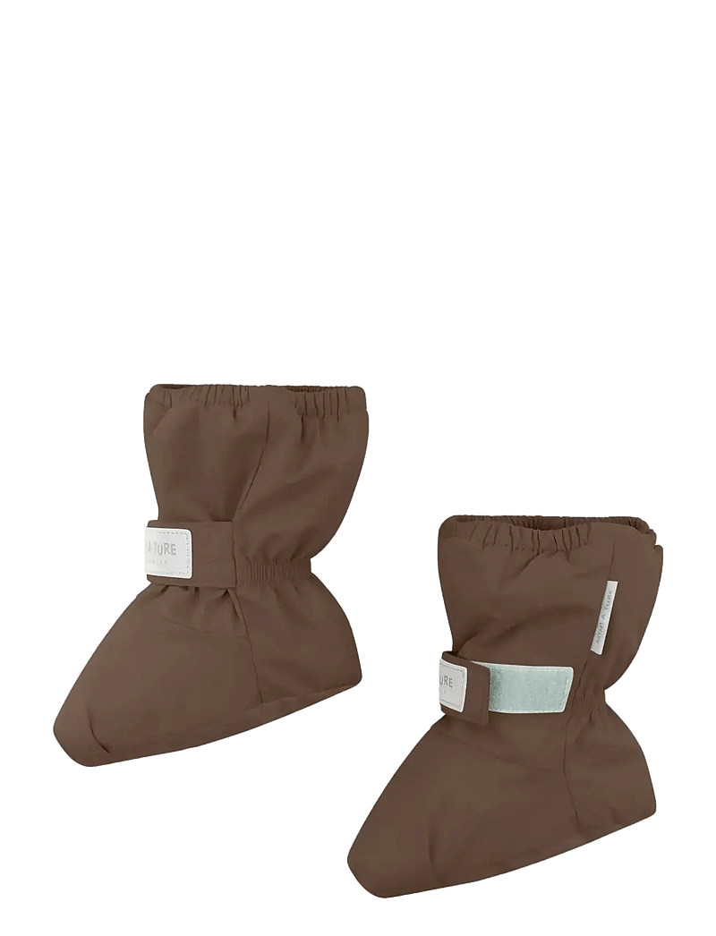 MINI A TURE - MATWINN fleece lined winter outdoor sock. GRS - baby-schuhe - chestnut brown - 1