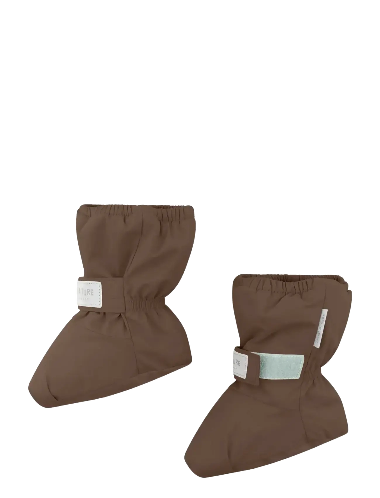 MINI A TURE - MATWINN fleece lined winter outdoor sock. GRS - babystrikstøvler - chestnut brown - 1