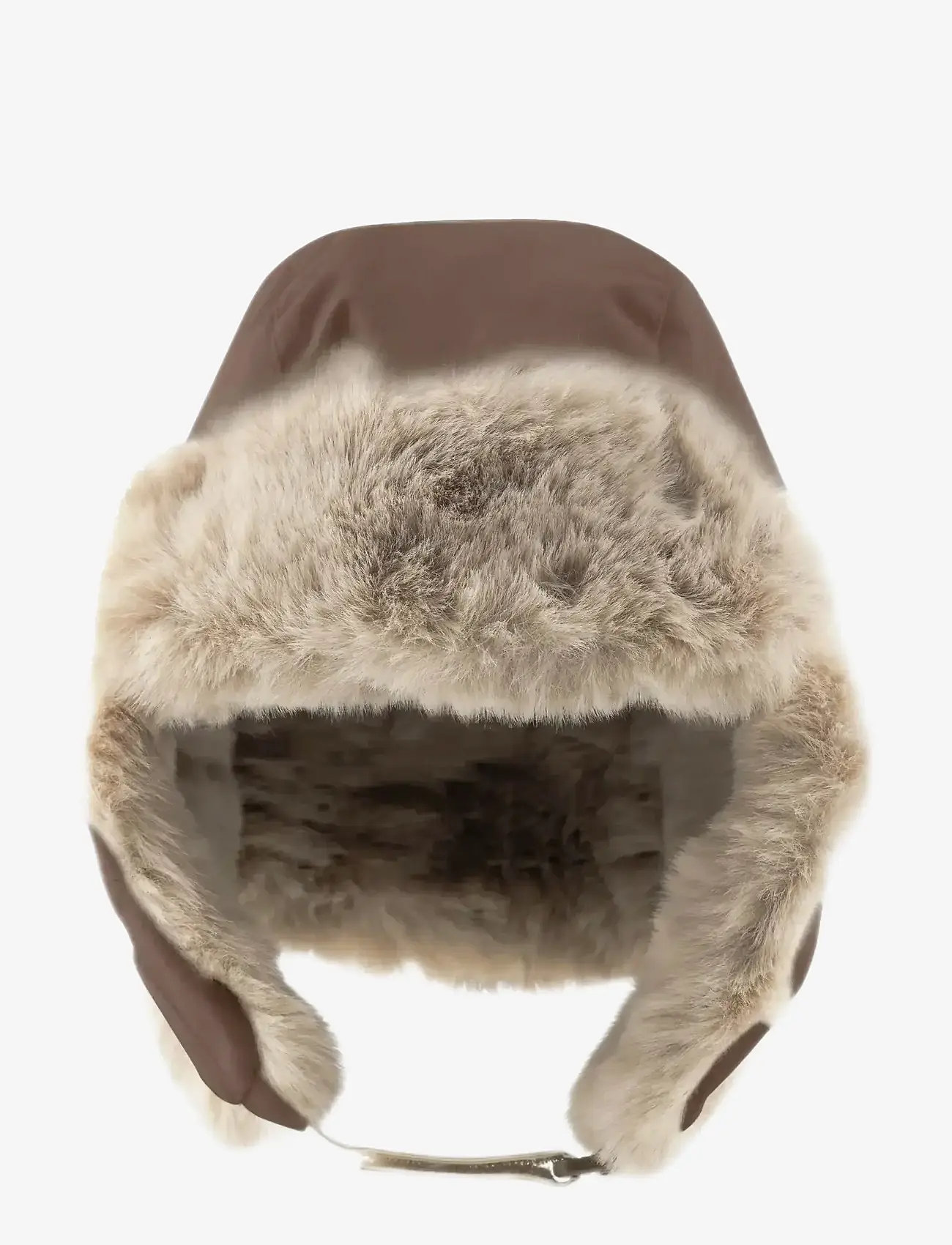 MINI A TURE - MATCRISTER teddy lined winter hood - wintermützen - chestnut brown - 1