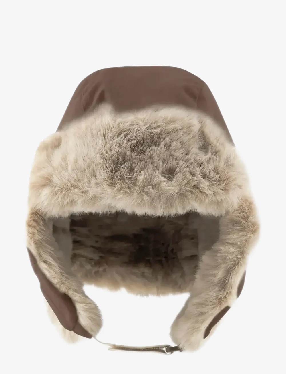 MINI A TURE - MATCRISTER teddy lined winter hood - vintermössor - chestnut brown - 1