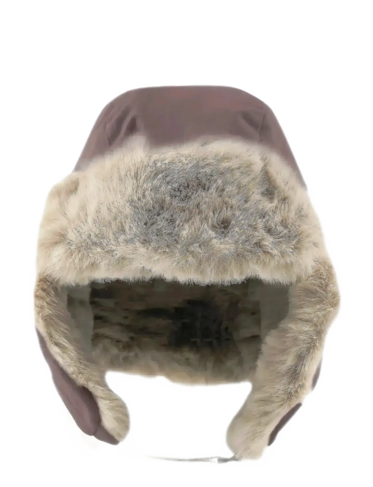 MINI A TURE - MATCRISTER teddy lined winter hood - vinterhuer - peppercorn plum - 1