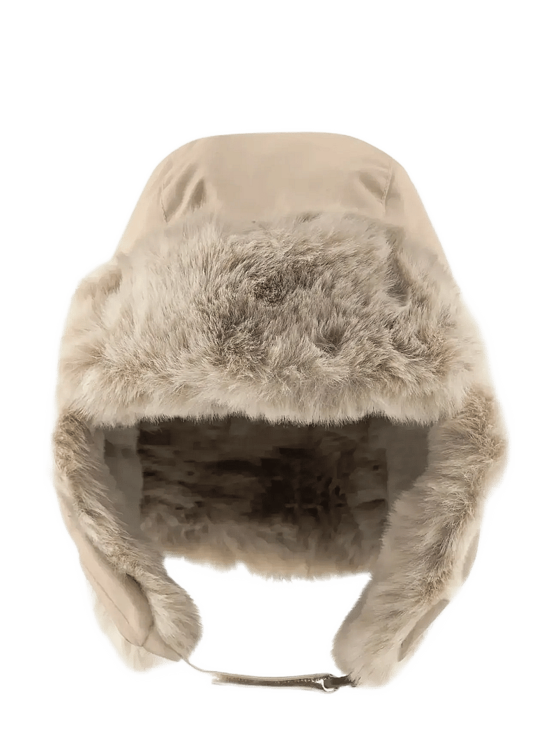 MINI A TURE - MATCRISTER teddy lined winter hood - wintermützen - savannah tan - 0