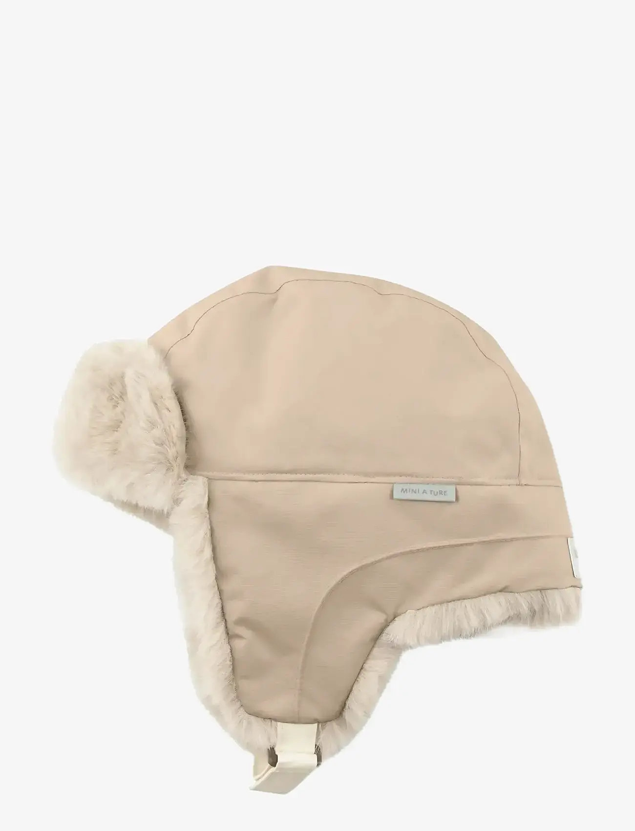 MINI A TURE - MATCRISTER teddy lined winter hood - wintermützen - savannah tan - 1