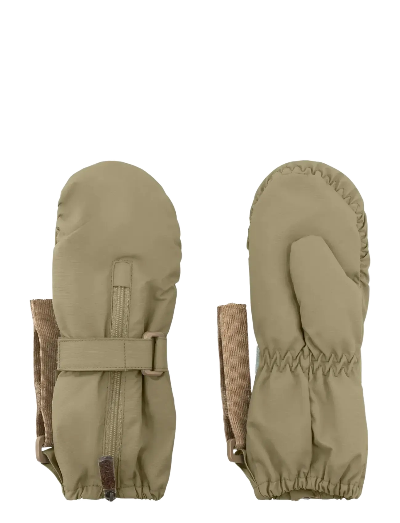 MINI A TURE Matcesar Fleece Lined Handschuhe Khaki - 12/18M - Kinder