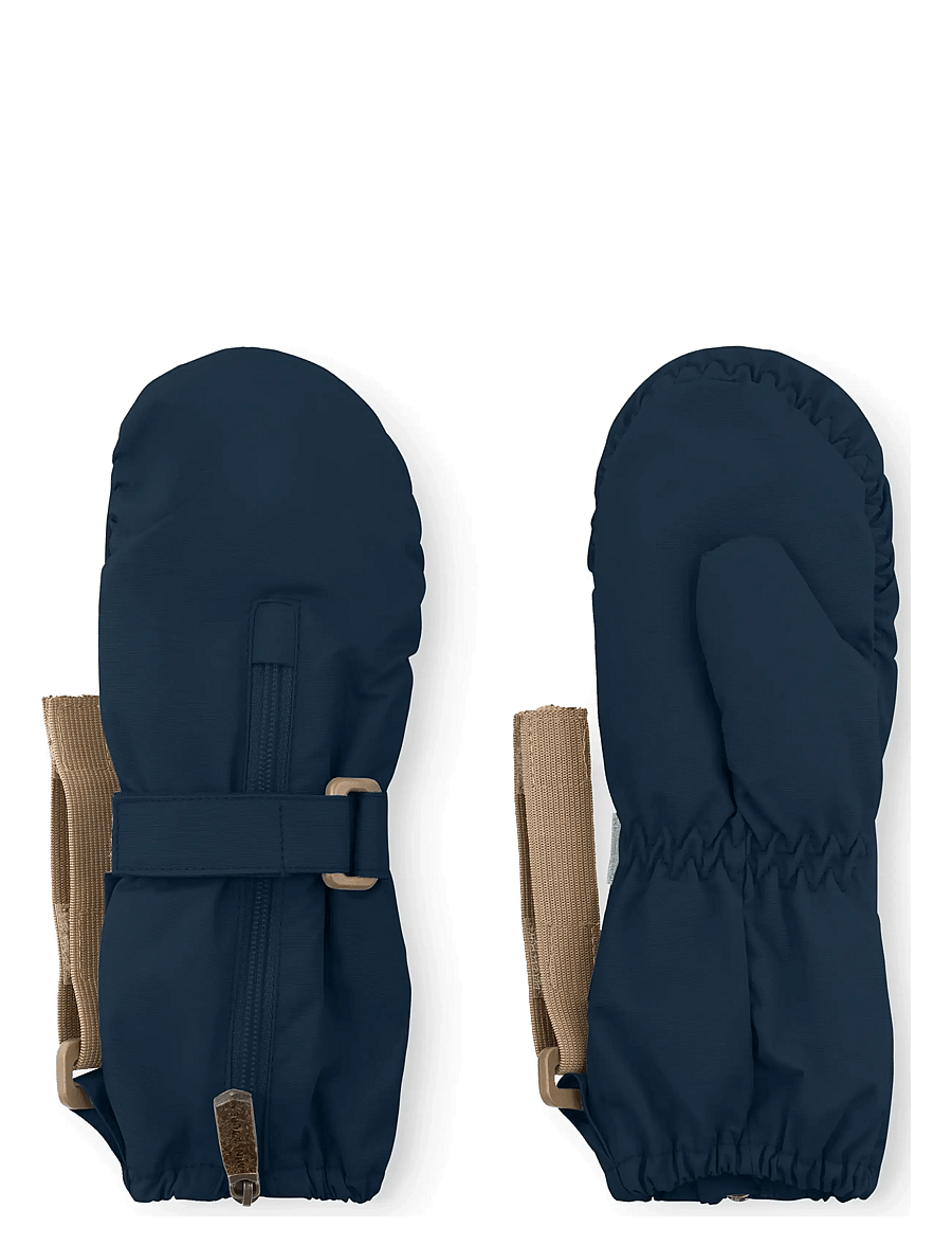 MINI A TURE - MATCESAR fleece lined mittens - gloves - outer space - 0