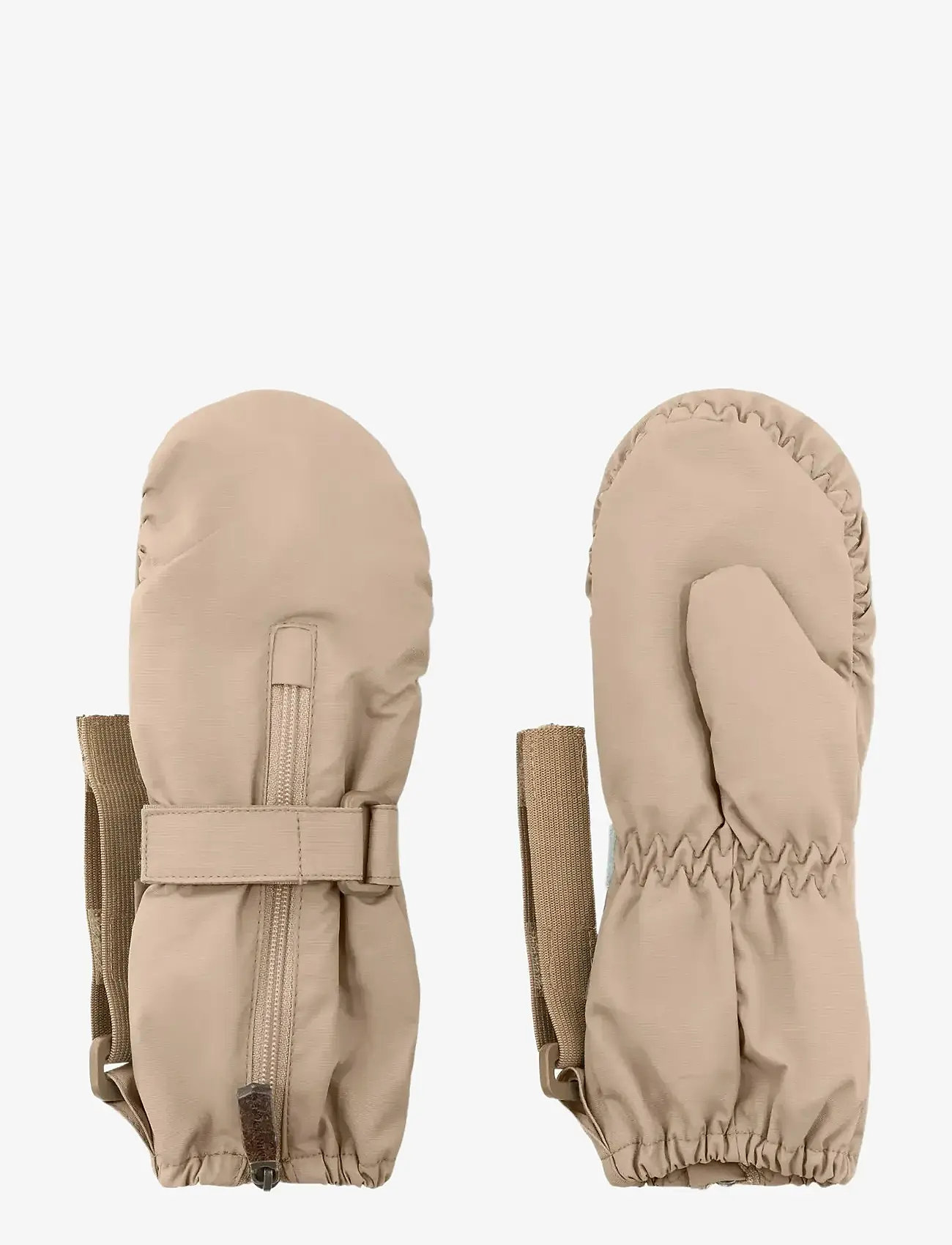MINI A TURE - MATCESAR fleece lined mittens - gloves - savannah tan - 0