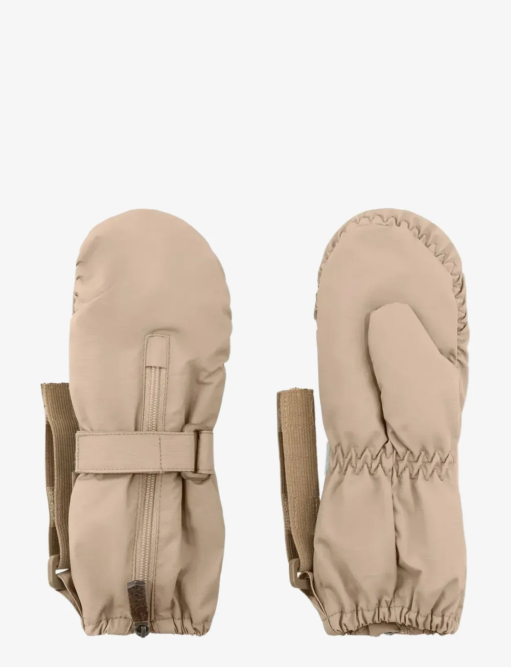 MINI A TURE - MATCESAR fleece lined mittens - vantar - savannah tan - 0