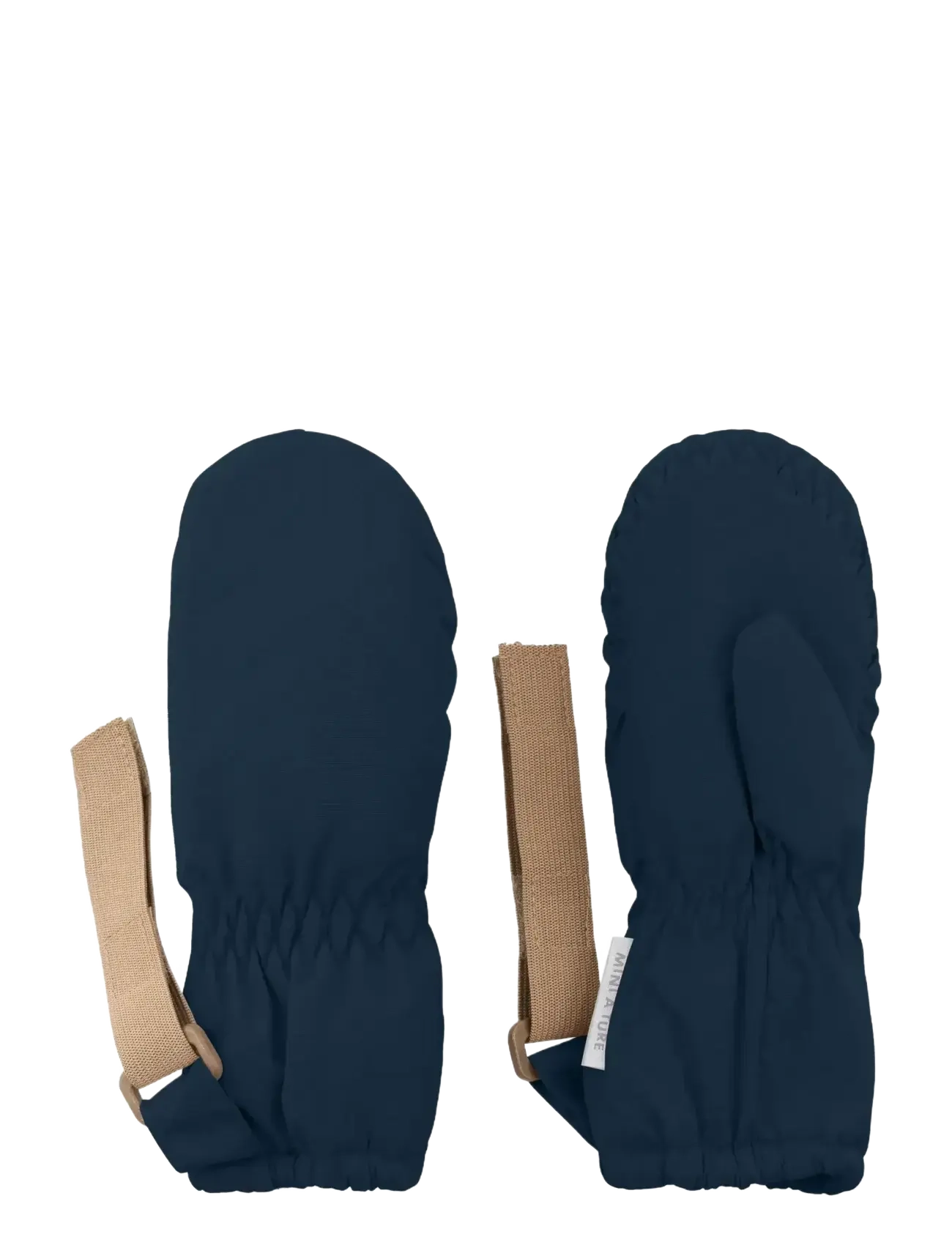 MINI A TURE Matcordt Fleece Lined Handschuhe Navy - 12/18M - Kinder