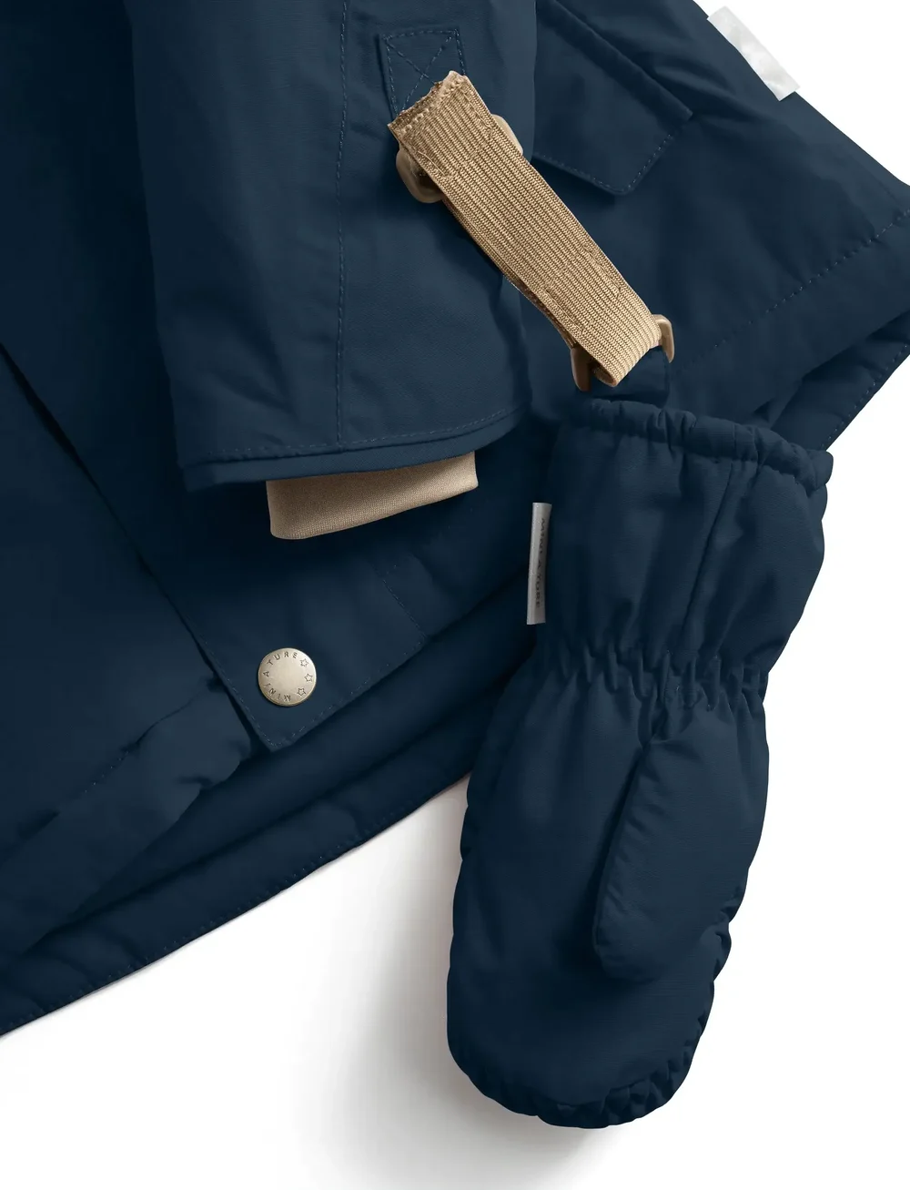 MINI A TURE - MATCORDT fleece lined mittens - handsker - outer space - 1