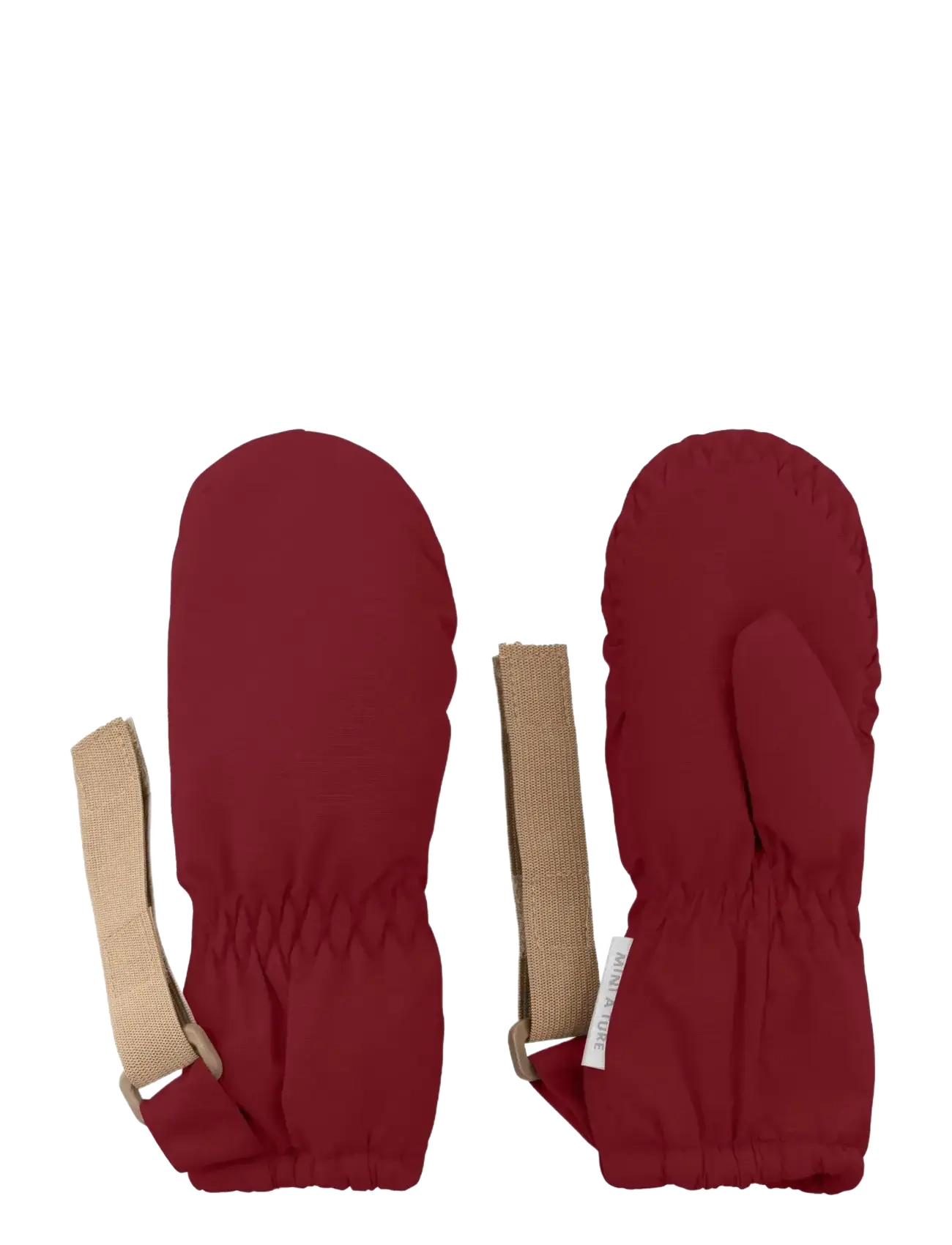 MINI A TURE Matcordt Fleece Lined Handschuhe Rot - 0-6M - Kinder