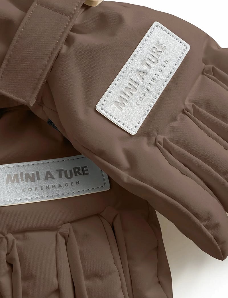 MINI A TURE - MATCELIO gloves - handschuhe - chestnut brown - 2