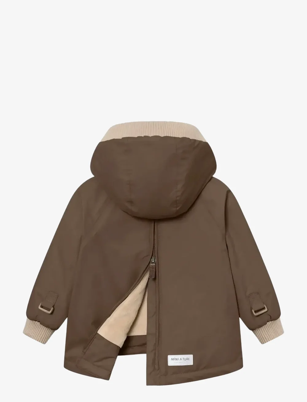 MINI A TURE - MATBABYWEN fleece lined winter anorak. GRS - ski jassen - chestnut brown - 2