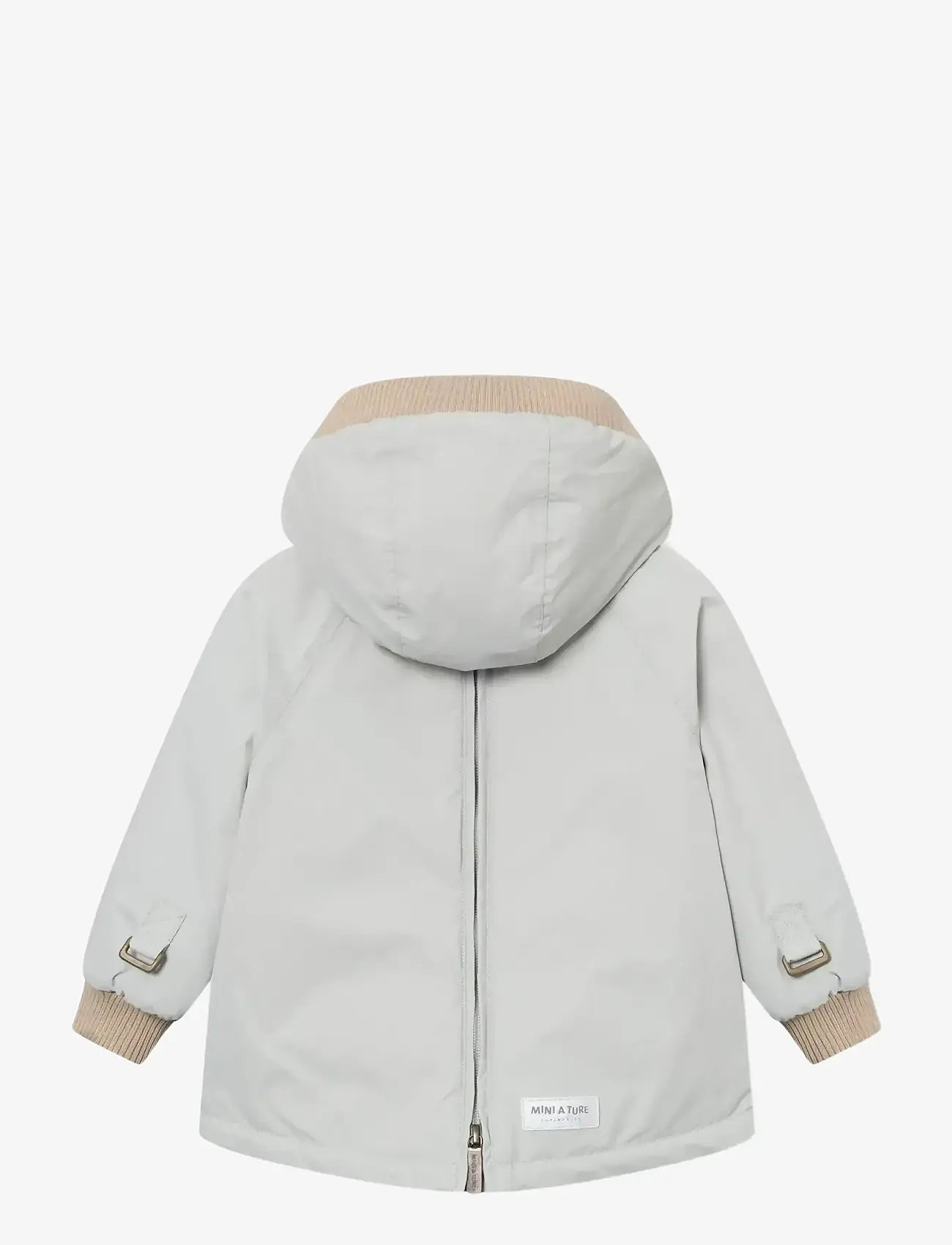 MINI A TURE - MATBABYWEN fleece lined winter anorak. GRS - skijacken - puritan grey - 1