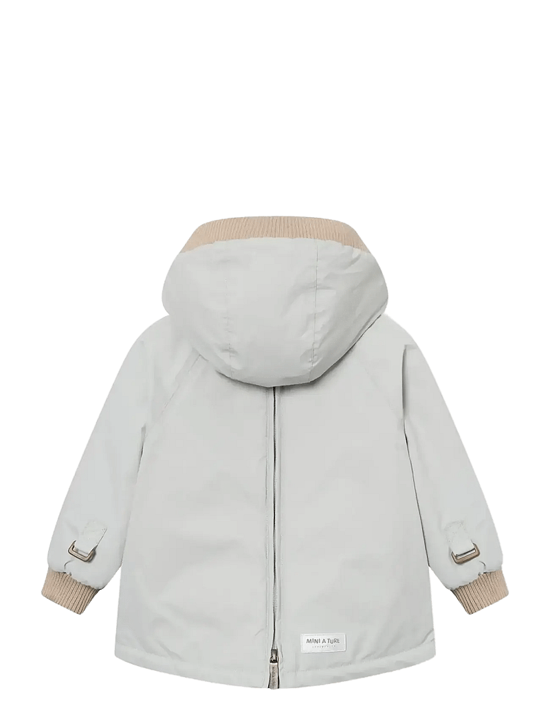 MINI A TURE - MATBABYWEN fleece lined winter anorak. GRS - skijacken - puritan grey - 1