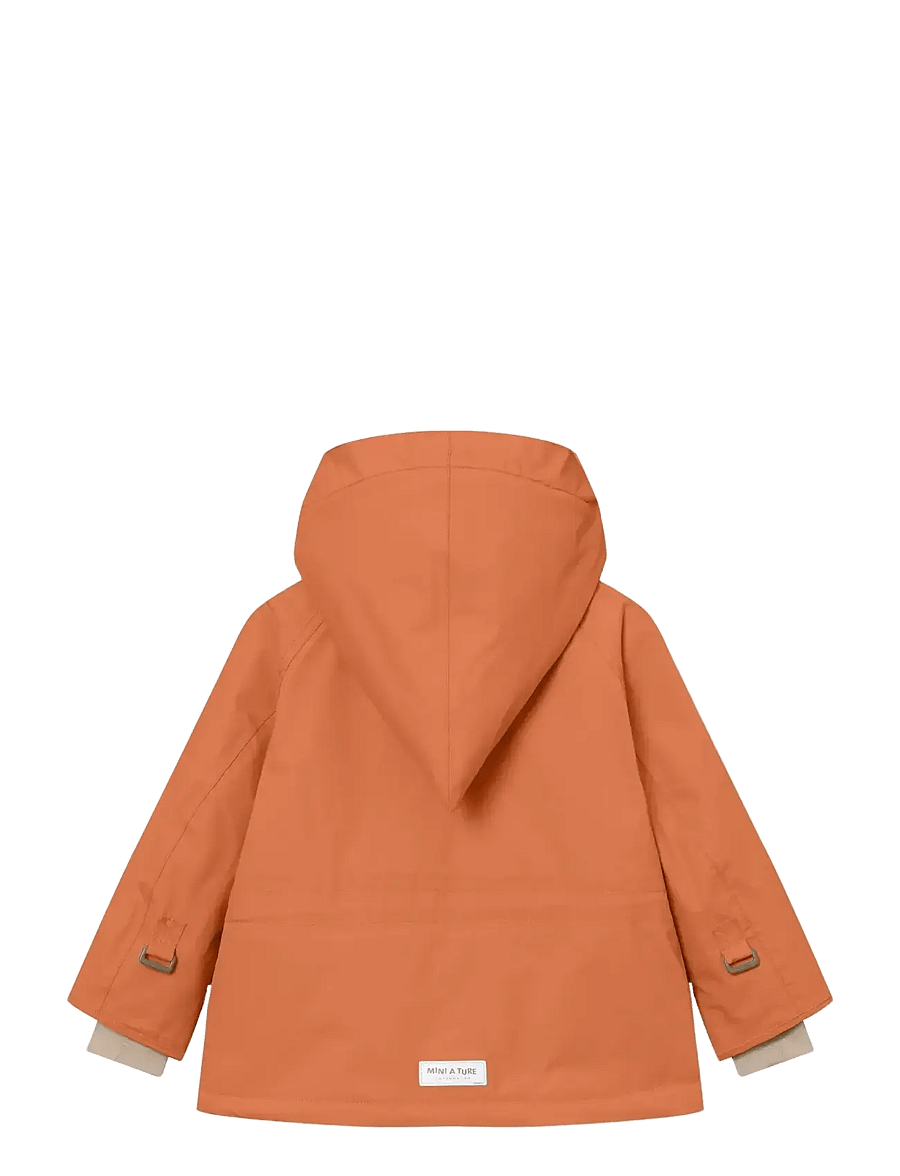 MINI A TURE - MATWANG fleece lined winter jacket. GRS - suusajoped - leather brown - 1