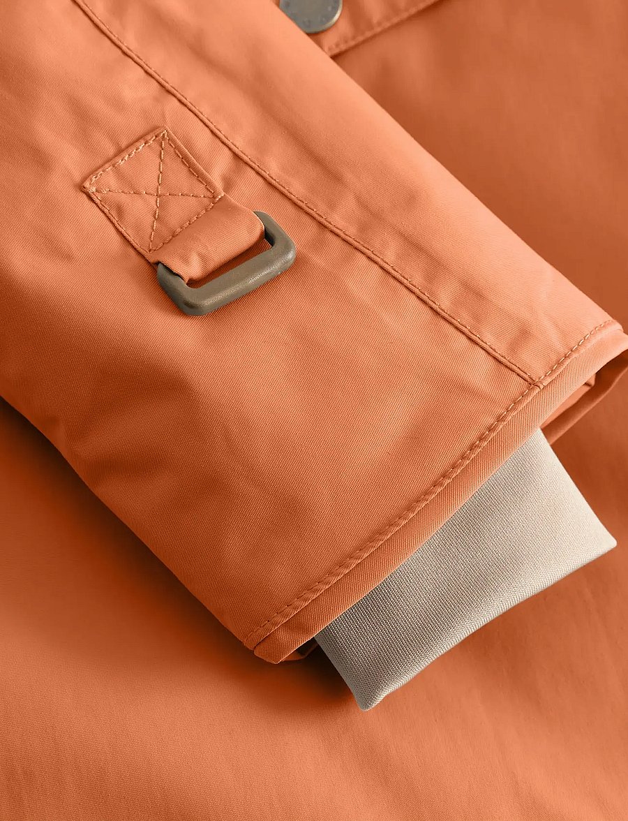 MINI A TURE - MATWANG fleece lined winter jacket. GRS - suusajoped - leather brown - 4