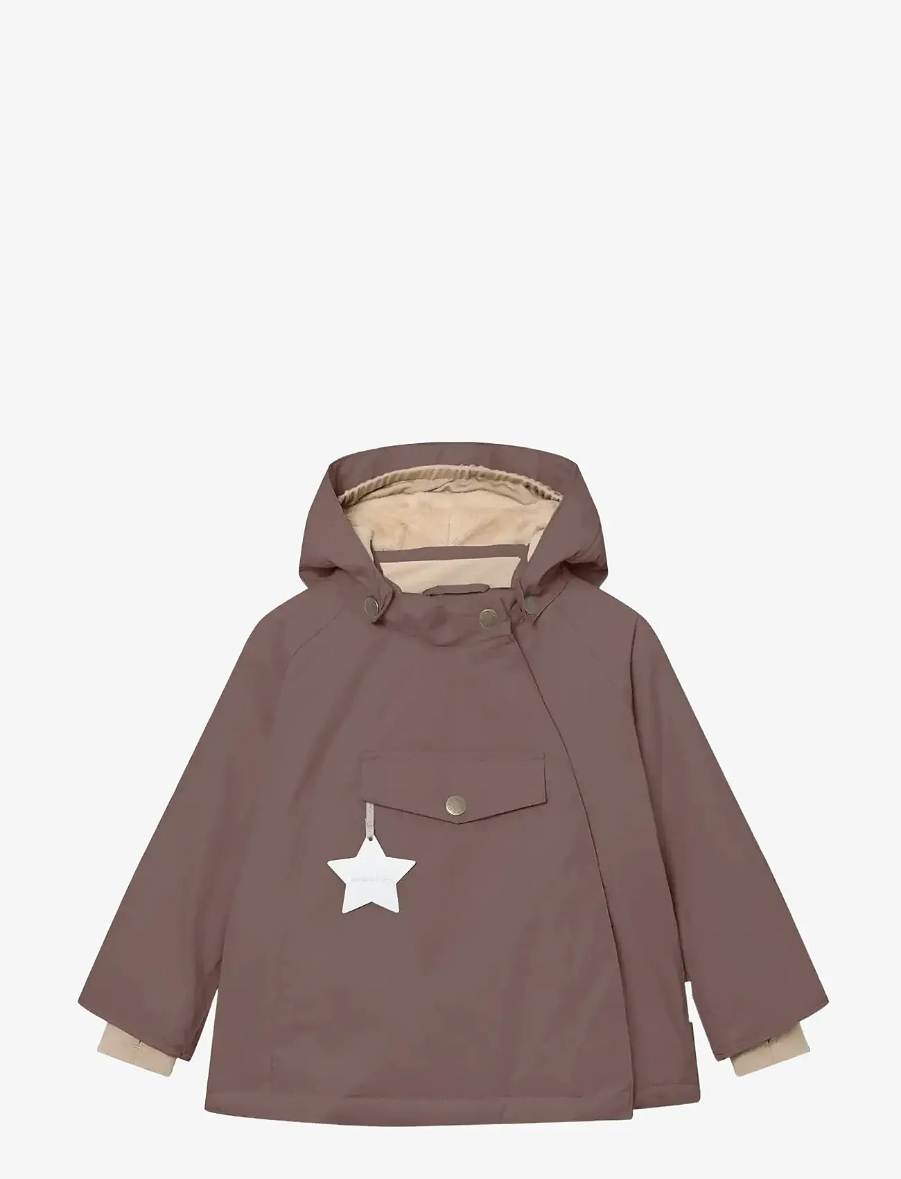MINI A TURE - MATWANG fleece lined winter jacket. GRS - skijakker - peppercorn plum - 0