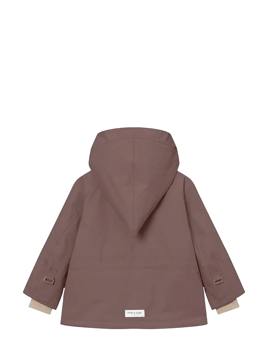 MINI A TURE - MATWANG fleece lined winter jacket. GRS - vestes de ski - peppercorn plum - 1