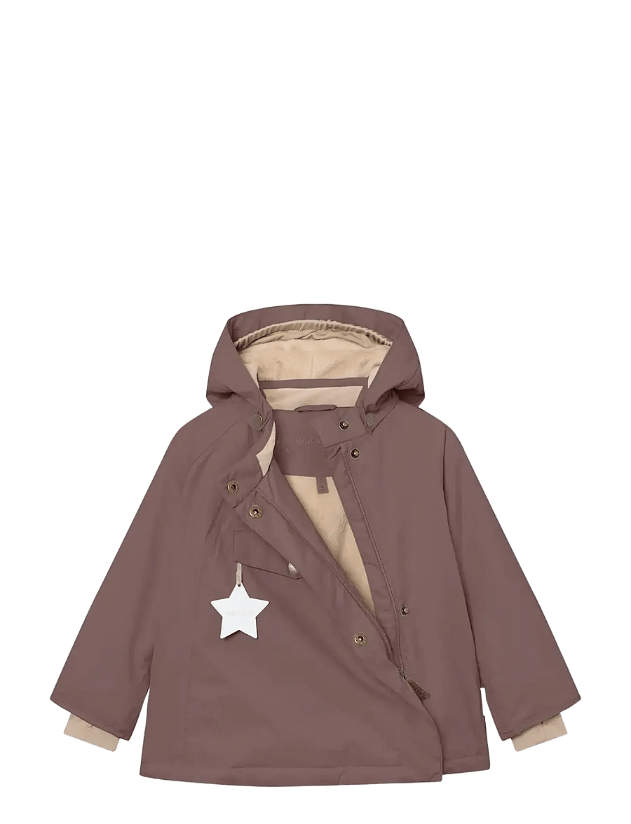 MINI A TURE - MATWANG fleece lined winter jacket. GRS - vestes de ski - peppercorn plum - 2