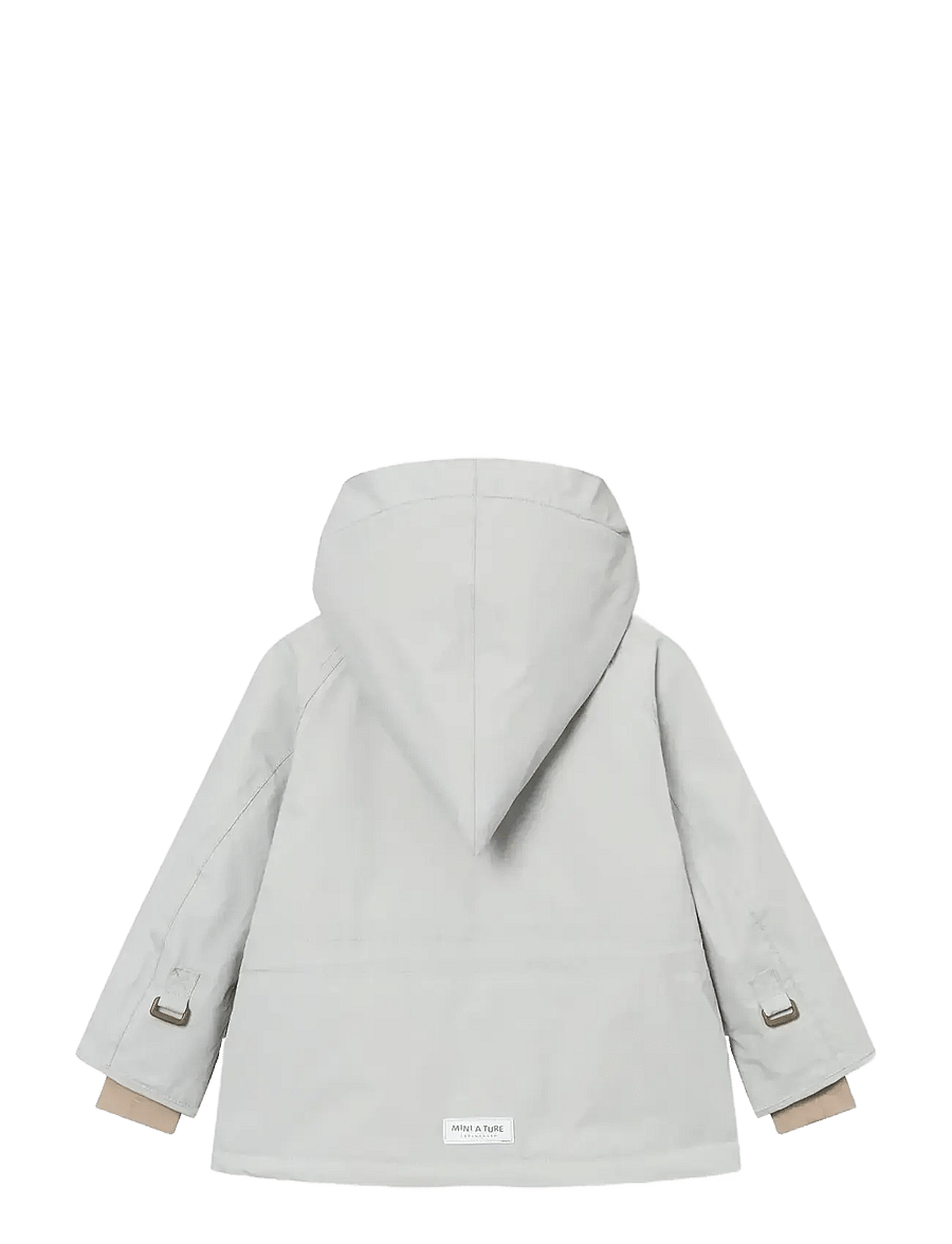 MINI A TURE - MATWANG fleece lined winter jacket. GRS - suusajoped - puritan grey - 1