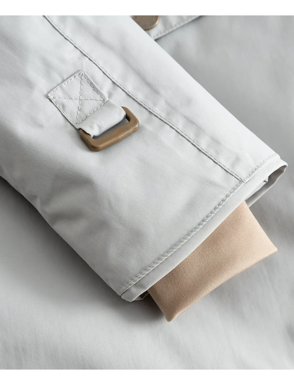 MINI A TURE - MATWANG fleece lined winter jacket. GRS - skijakker - puritan grey - 3