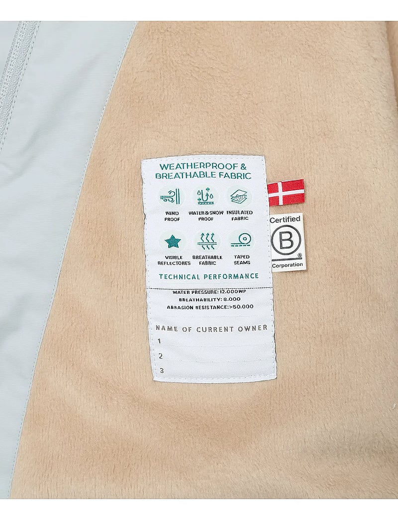 MINI A TURE - MATWANG fleece lined winter jacket. GRS - suusajoped - puritan grey - 5