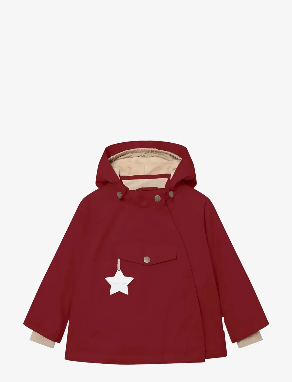 MINI A TURE - MATWANG fleece lined winter jacket. GRS - skijacken - red merlot - 1