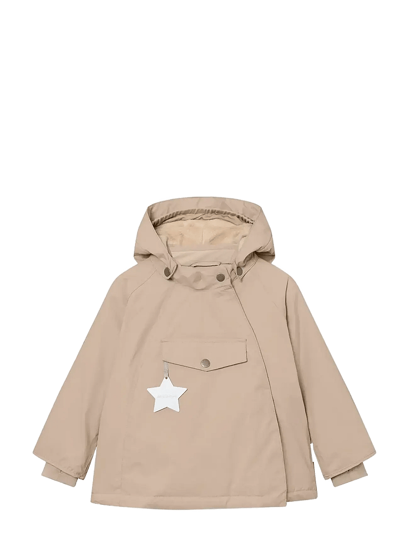 MINI A TURE - MATWANG fleece lined winter jacket. GRS - skijakker - savannah tan - 0