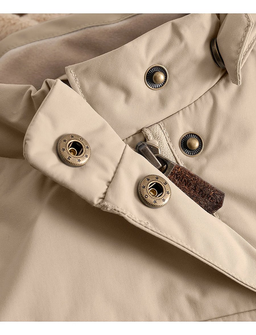 MINI A TURE - MATWANG fleece lined winter jacket. GRS - vinterjakker - savannah tan - 2
