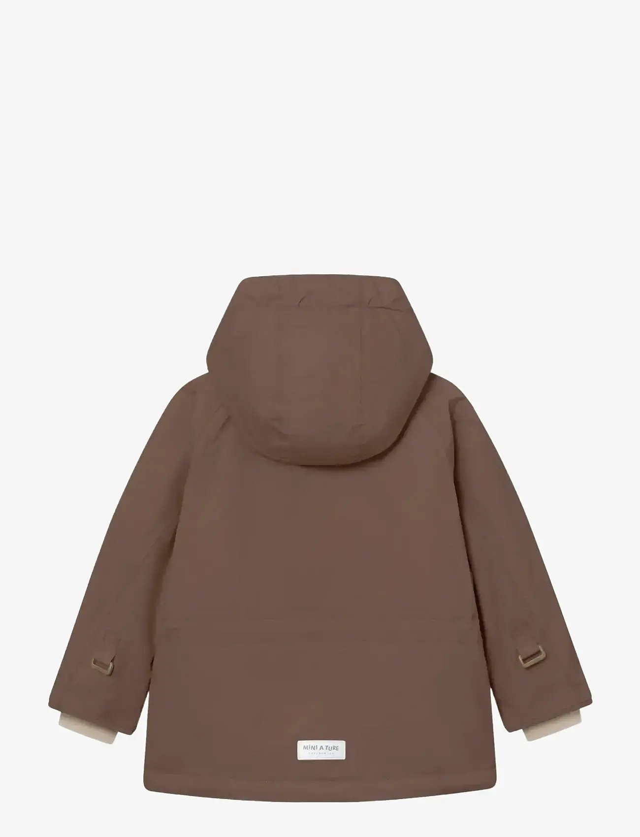 MINI A TURE - MATWALLY fleece lined winter jacket. GRS - suusajoped - chestnut brown - 1