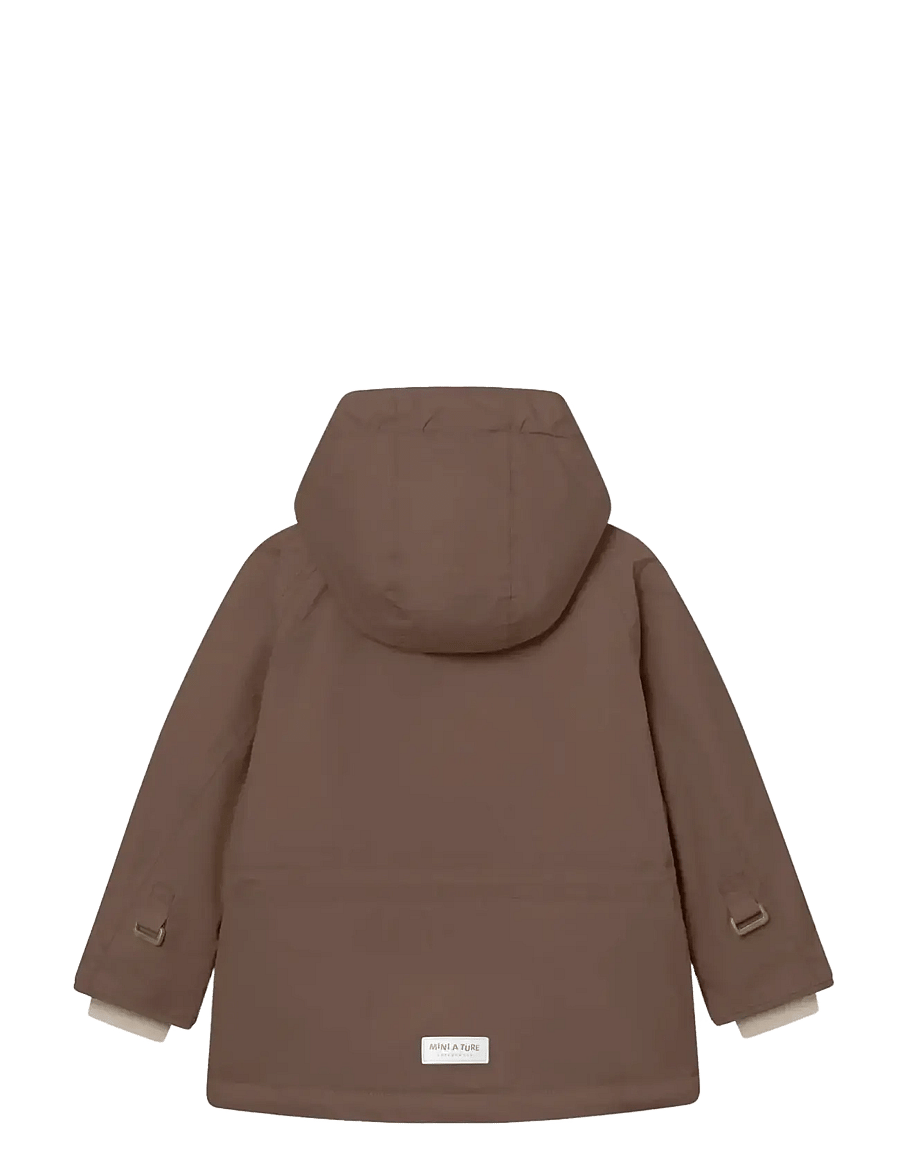 MINI A TURE - MATWALLY fleece lined winter jacket. GRS - skijacken - chestnut brown - 1