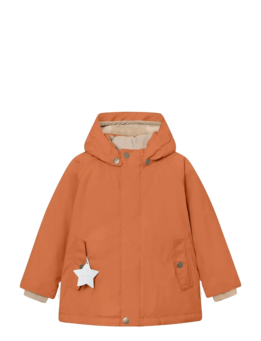 MINI A TURE - MATWALLY fleece lined winter jacket. GRS - skijacken - leather brown - 0