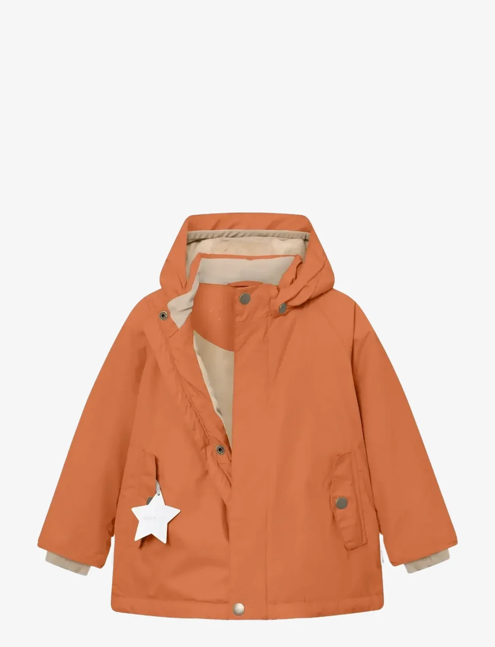 MINI A TURE - MATWALLY fleece lined winter jacket. GRS - skijakker - leather brown - 2