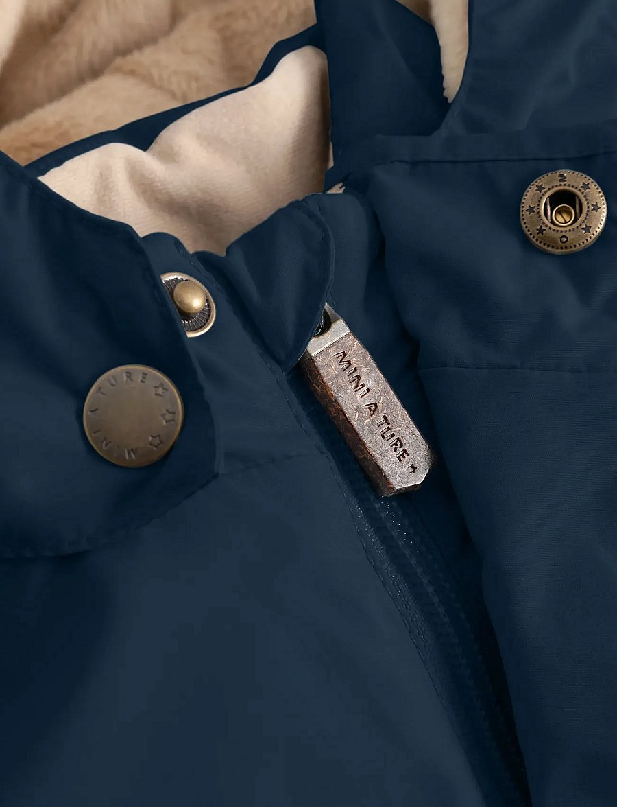 MINI A TURE - MATWALLY fleece lined winter jacket. GRS - skijacken - outer space - 3