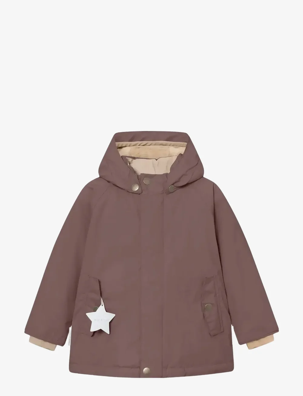 MINI A TURE - MATWALLY fleece lined winter jacket. GRS - skidjackor - peppercorn plum - 0