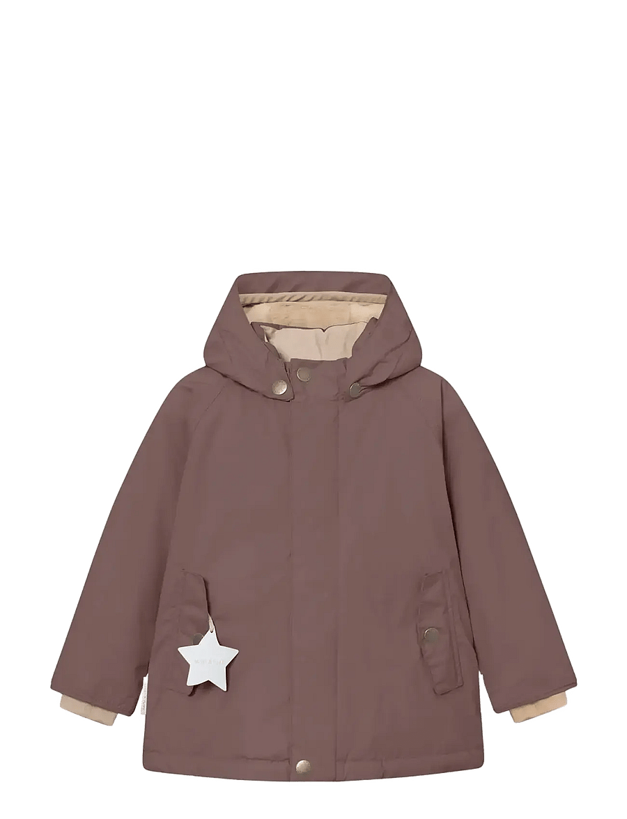 MINI A TURE - MATWALLY fleece lined winter jacket. GRS - vestes de ski - peppercorn plum - 0
