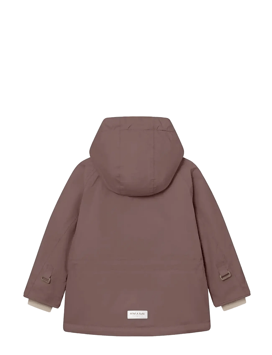 MINI A TURE - MATWALLY fleece lined winter jacket. GRS - vestes de ski - peppercorn plum - 1