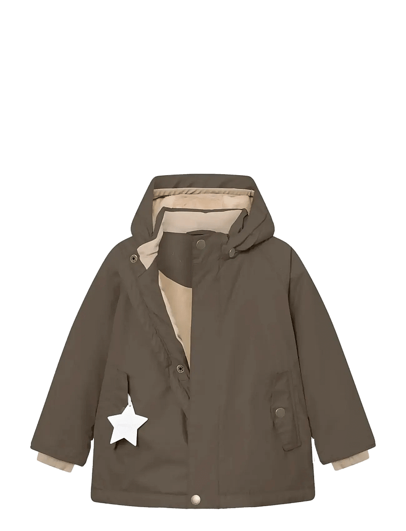 MINI A TURE - MATWALLY fleece lined winter jacket. GRS - suusajoped - tarmac green - 2