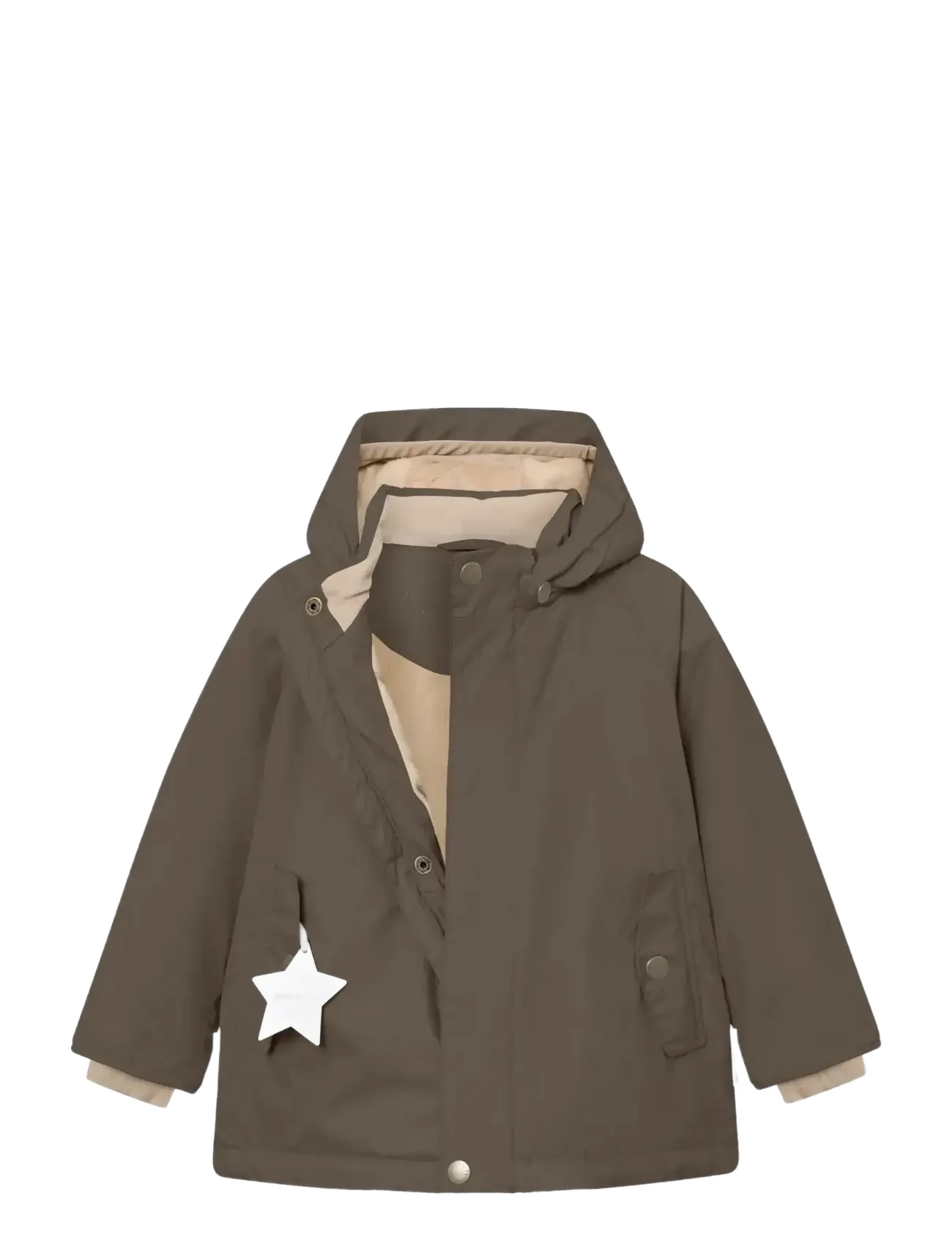 MINI A TURE - MATWALLY fleece lined winter jacket. GRS - skijacken - tarmac green - 2
